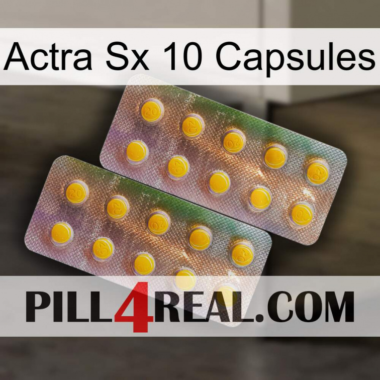 Actra Sx 10 Capsules new10